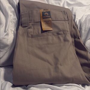 Brahma Tan Chinos Durable Cotton Blend